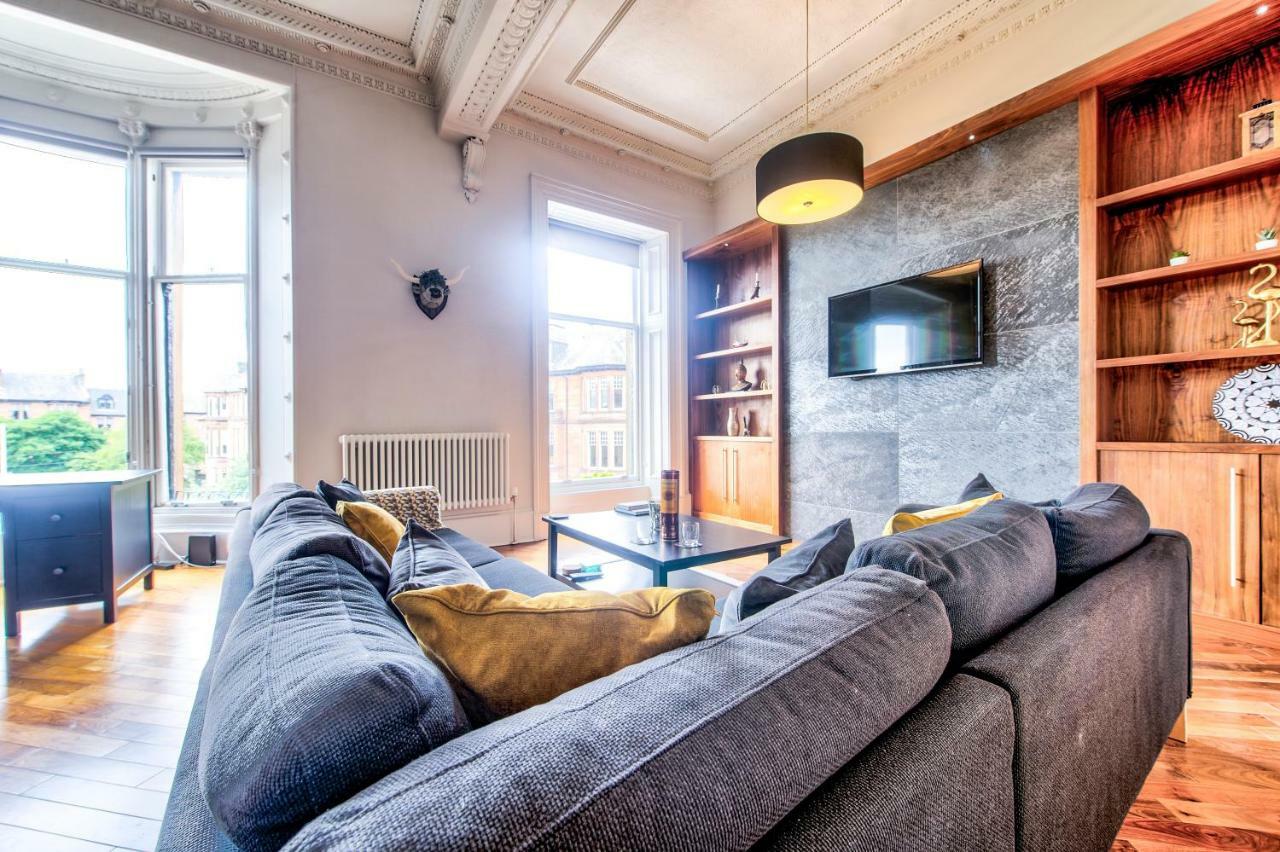 32 Victoria Crescent Road Apartman Glasgow Kültér fotó